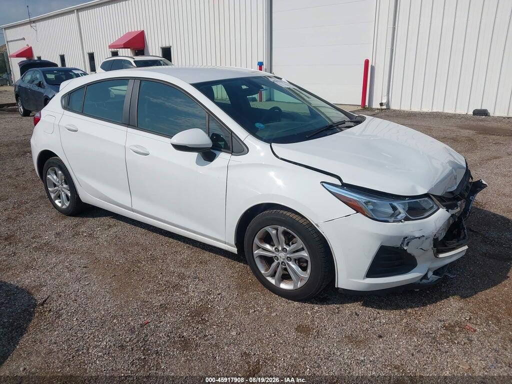 2019 CHEVROLET CRUZE 3G1BC6SM8KS607805
