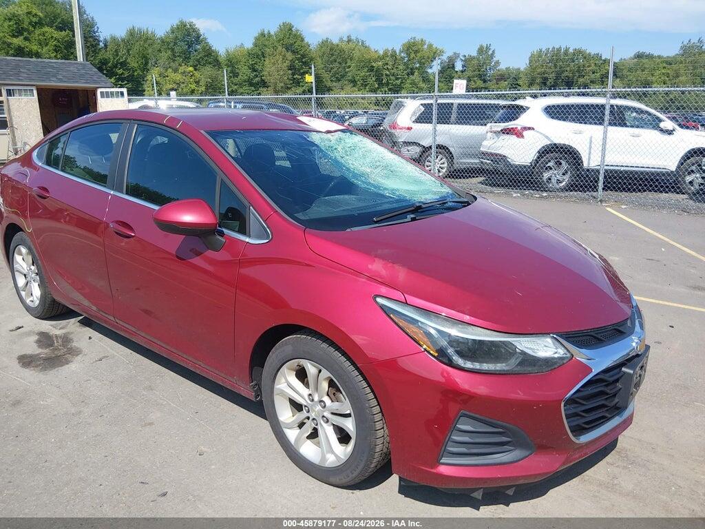 2019 CHEVROLET CRUZE 1G1BE5SM4K7101021