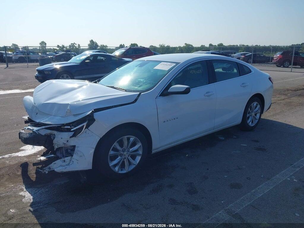1G1ZF5SU2KF143592 2019 CHEVROLET MALIBU HYBRID photo no. 2