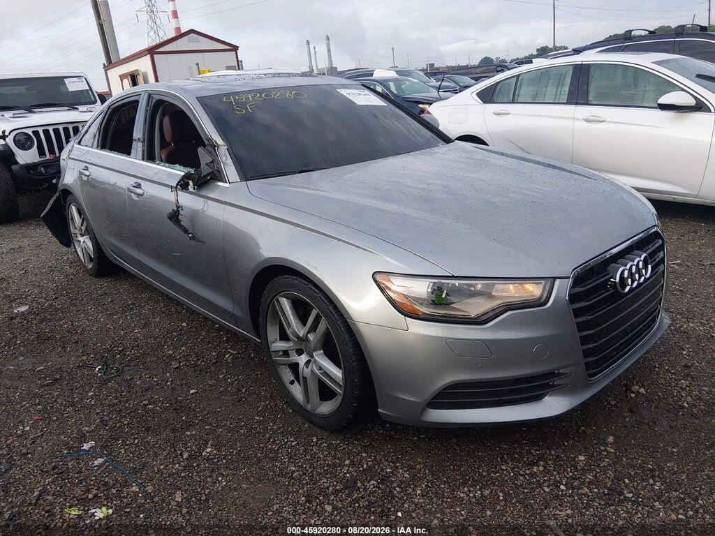 2014 AUDI A6 WAUGFAFC1EN052670