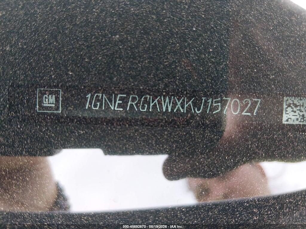 1GNERGKWXKJ157027 2019 CHEVROLET TRAVERSE photo no. 9