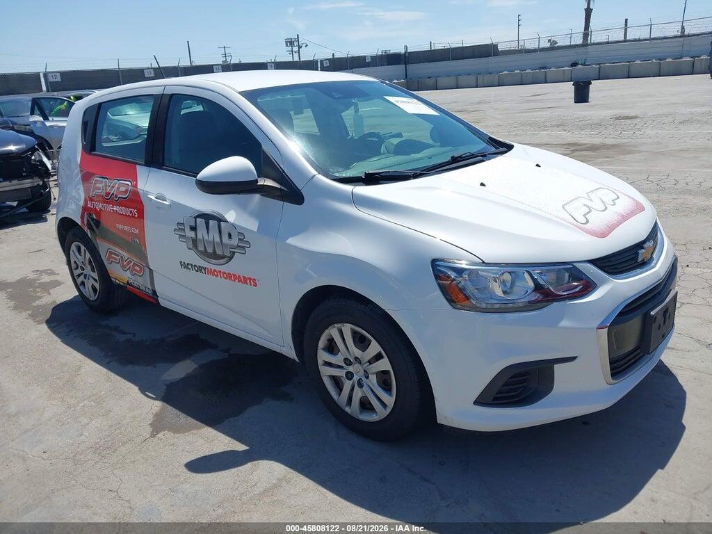 2020 CHEVROLET SONIC 1G1JG6SB5L4114163