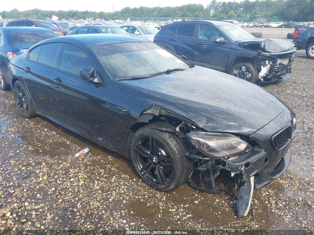 2014 BMW 640I GRAN COUPE WBA6B8C5XED452609