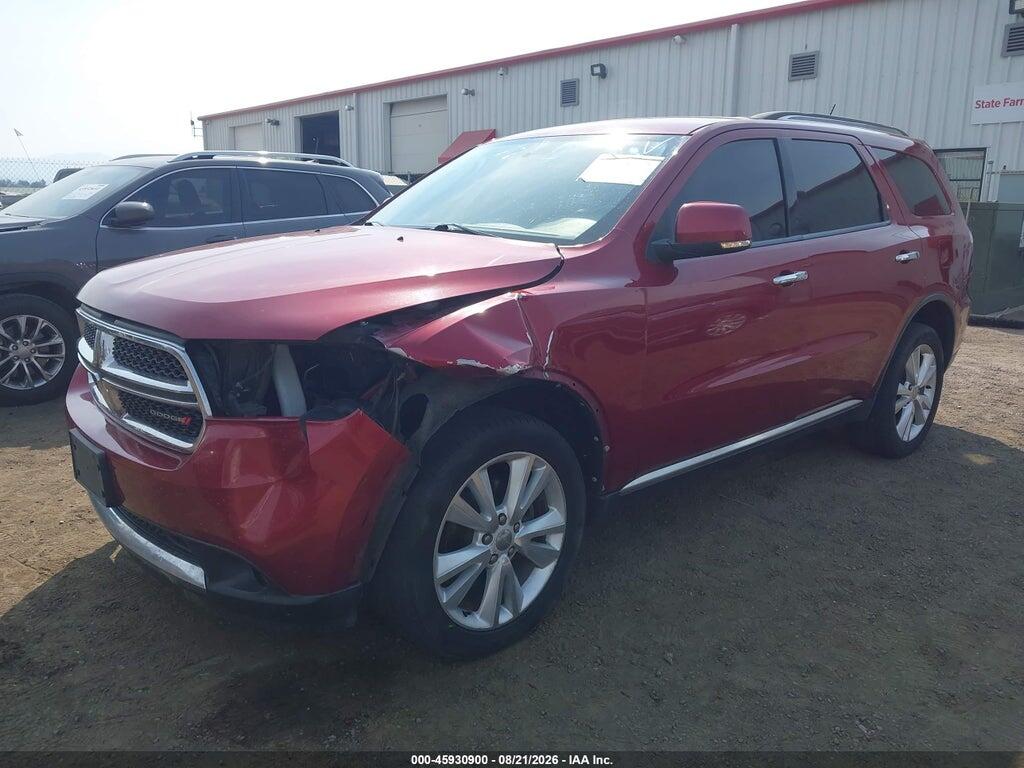 1C4RDJDG1DC661145 2013 DODGE DURANGO photo no. 2