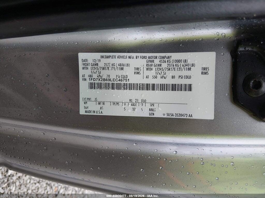 1FD7X2B69LEC46751 2020 FORD F-250 photo no. 8