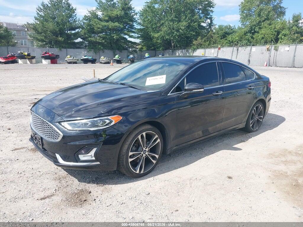 3FA6P0D98KR220638 2019 FORD FUSION photo no. 2