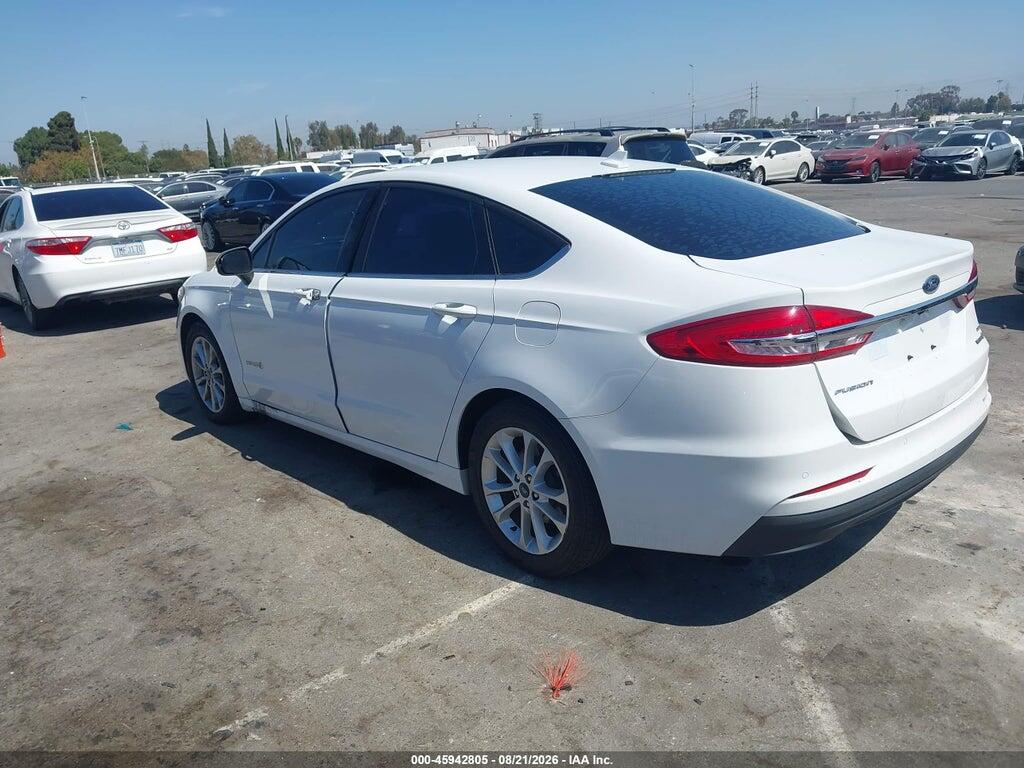 3FA6P0LU6KR222765 2019 FORD FUSION HYBRID photo no. 3