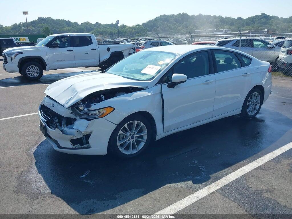 3FA6P0LU0KR278510 2019 FORD FUSION HYBRID photo no. 2
