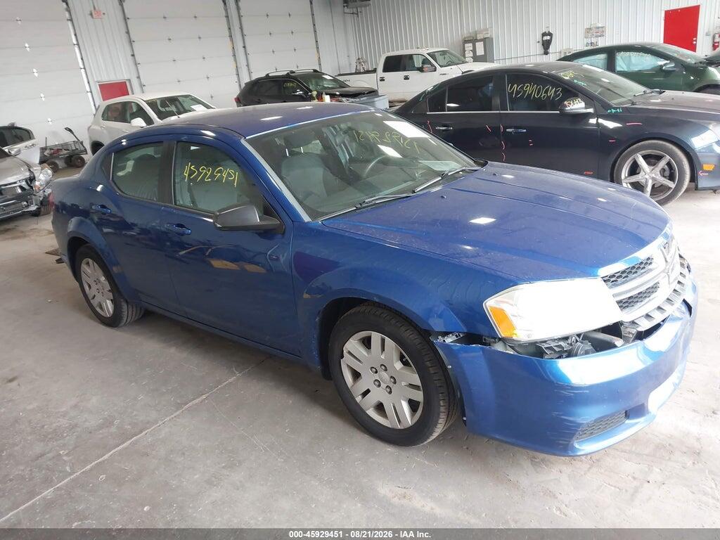 2014 DODGE AVENGER 1C3CDZAB6EN187734