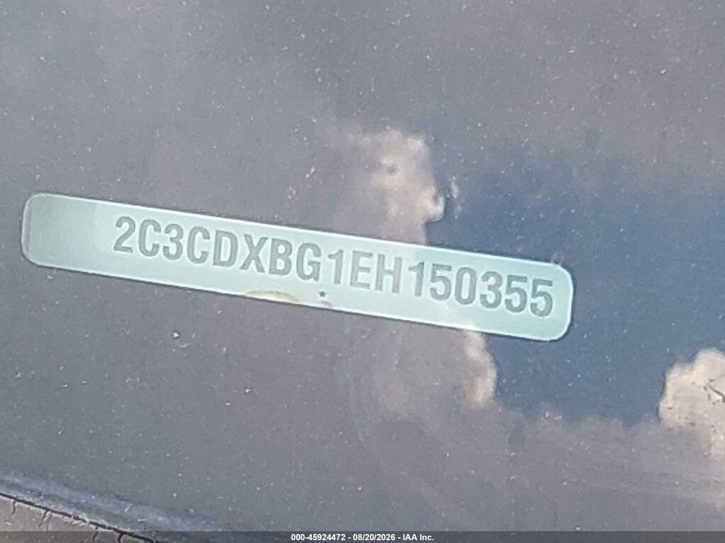 2C3CDXBG1EH150355 2014 DODGE CHARGER photo no. 9
