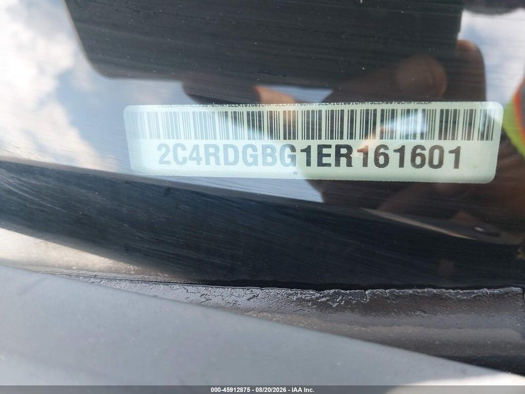 2C4RDGBG1ER161601 2014 DODGE GRAND CARAVAN photo no. 9