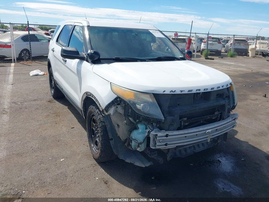 2013 FORD UTILITY POLICE INTERCEPTOR 1FM5K8AR1DGB90542