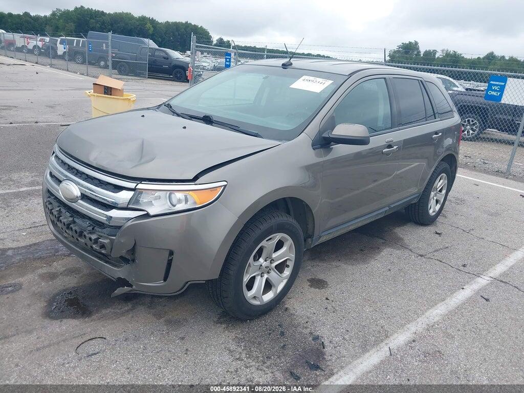 2FMDK4JC5EBA55508 2014 FORD EDGE photo no. 2