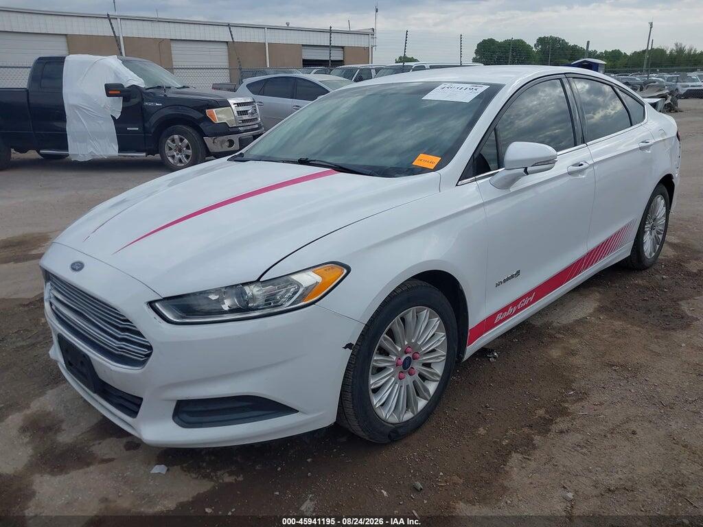3FA6P0LU4ER271905 2014 FORD FUSION HYBRID photo no. 2