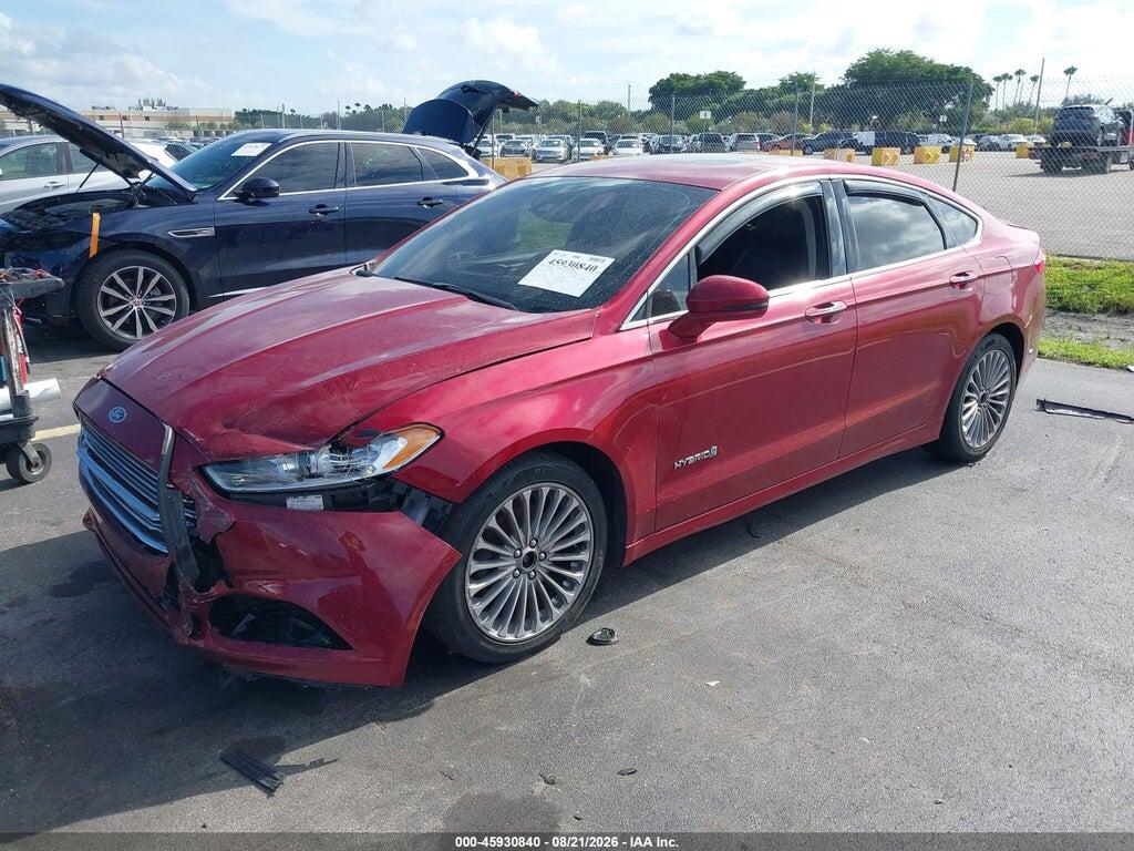 3FA6P0RU0ER239220 2014 FORD FUSION HYBRID photo no. 2