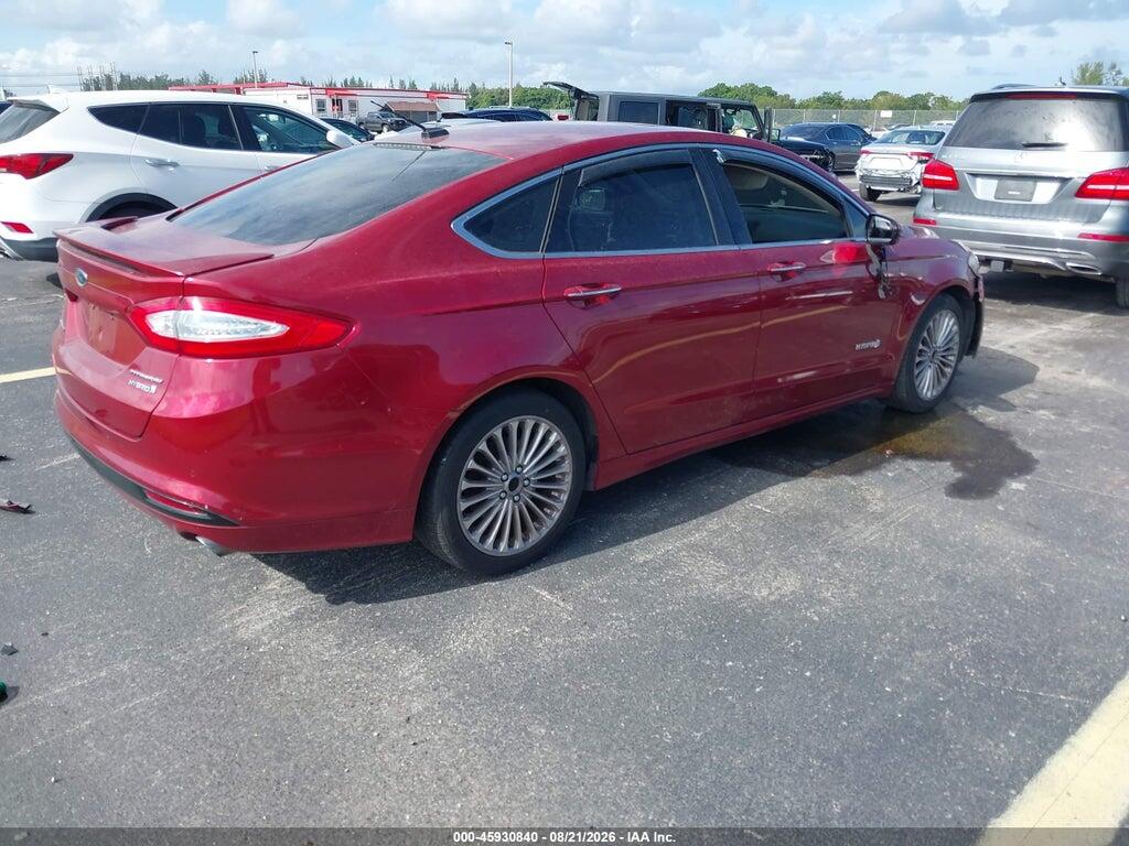 3FA6P0RU0ER239220 2014 FORD FUSION HYBRID photo no. 4