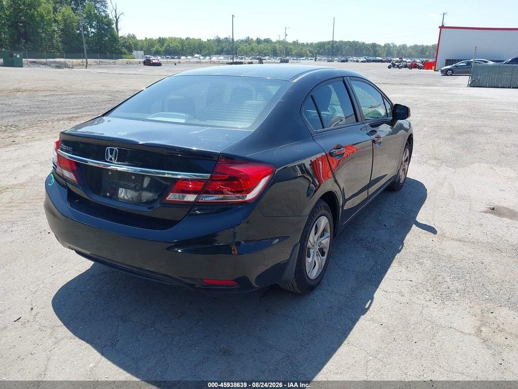 19XFB2F57DE278314 2013 HONDA CIVIC photo no. 4