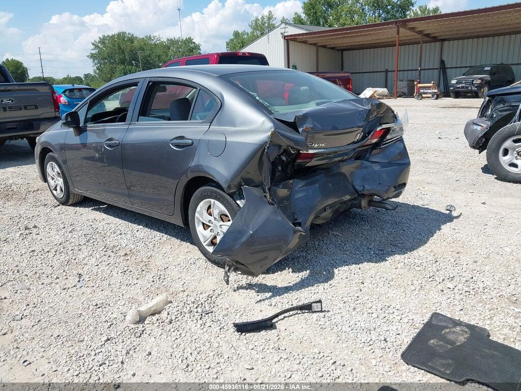 19XFB2F52DE078487 2013 HONDA CIVIC photo no. 3
