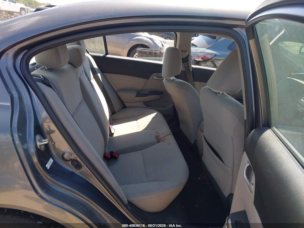 19XFB2F52DE078487 2013 HONDA CIVIC photo no. 8
