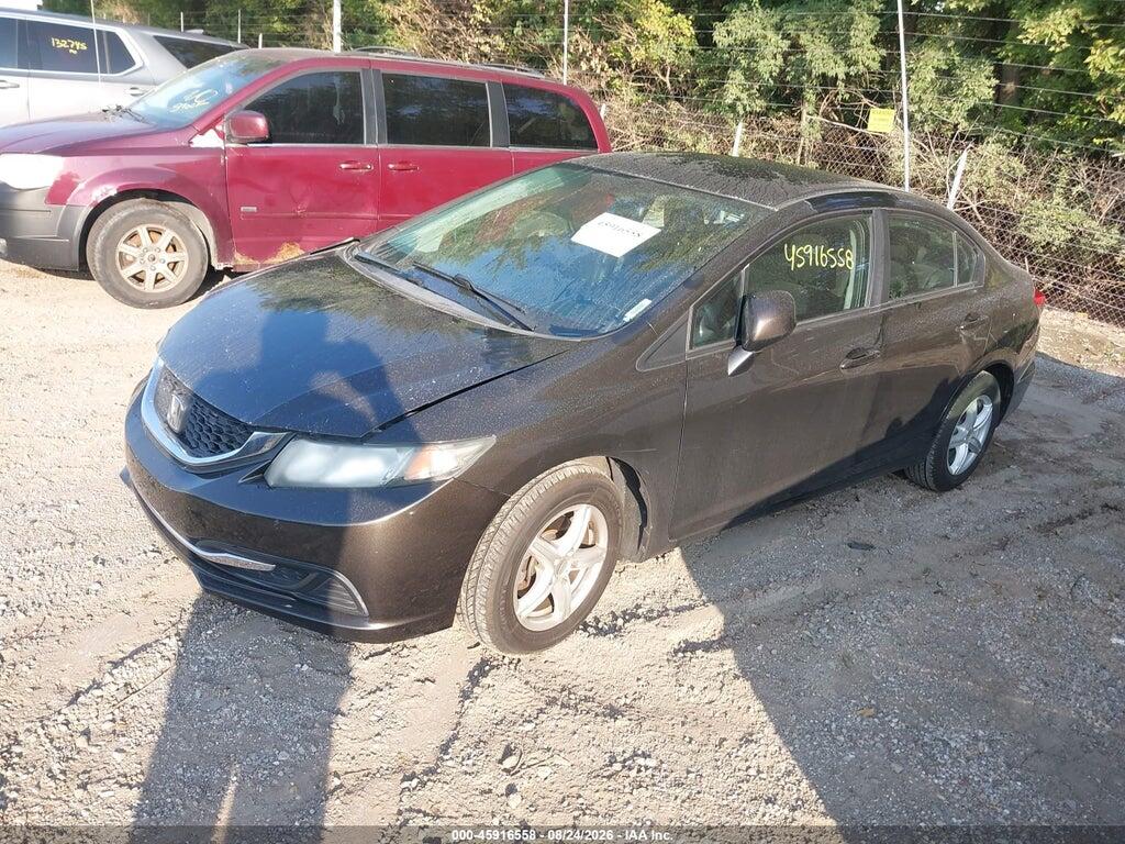 19XFB2F55DE003363 2013 HONDA CIVIC photo no. 2
