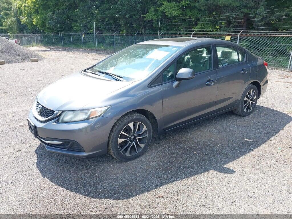 19XFB2F86DE037287 2013 HONDA CIVIC photo no. 2