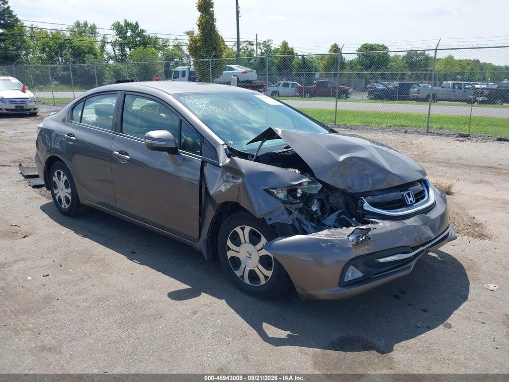 2013 HONDA CIVIC HYBRID 19XFB4F27DE000109