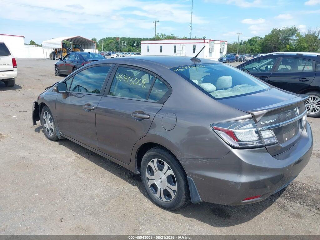 19XFB4F27DE000109 2013 HONDA CIVIC HYBRID photo no. 3