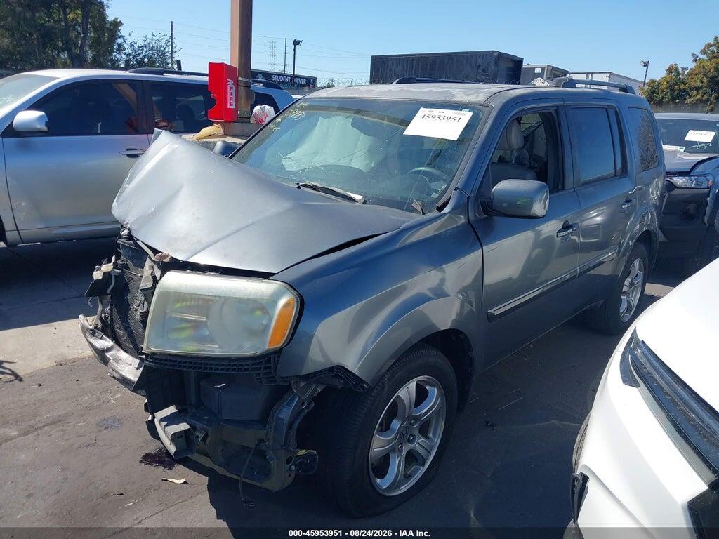 5FNYF3H53DB016994 2013 HONDA PILOT photo no. 2