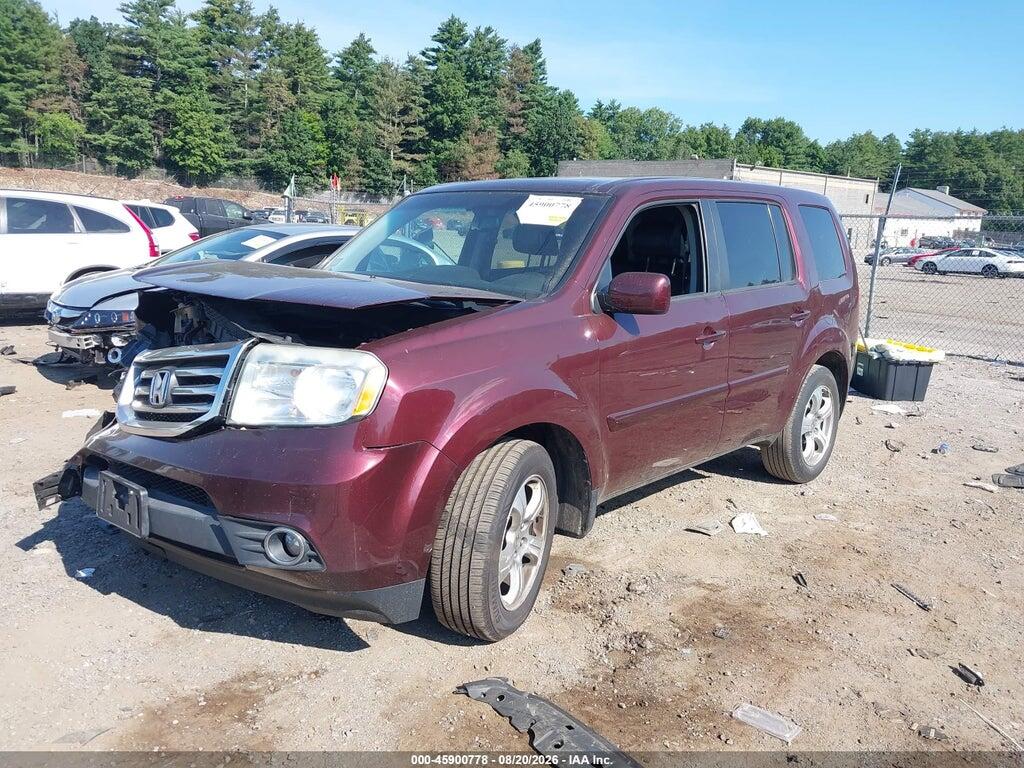 5FNYF4H5XDB081461 2013 HONDA PILOT photo no. 2