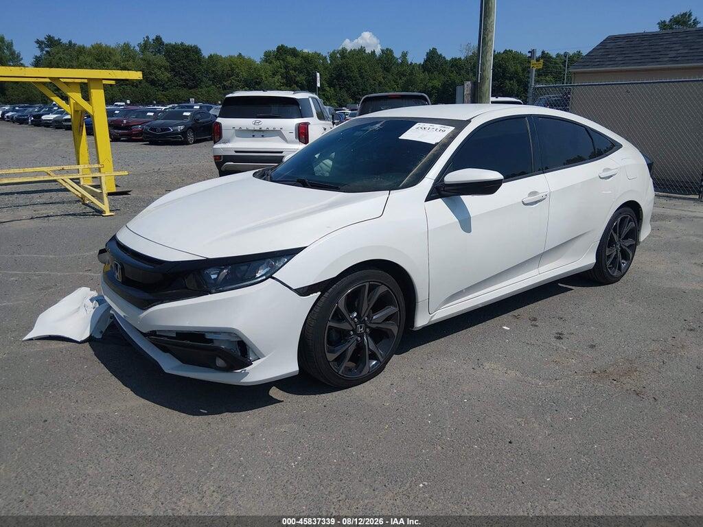 2HGFC2F82LH534158 2020 HONDA CIVIC photo no. 2