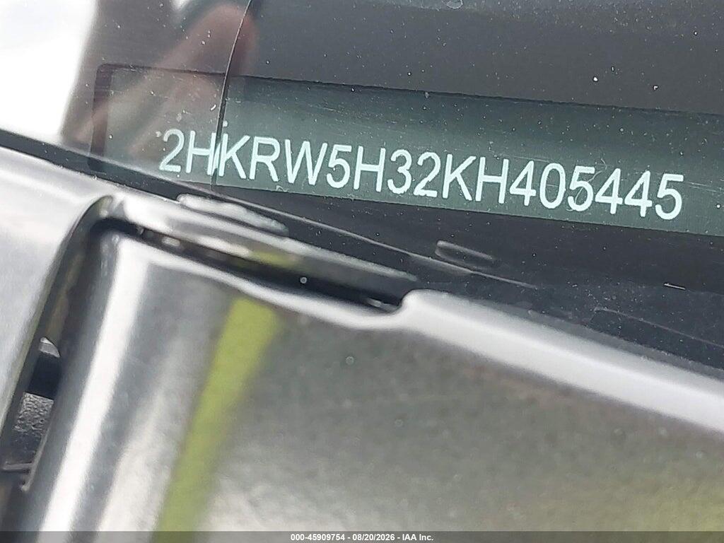 2HKRW5H32KH405445 2019 HONDA CR-V photo no. 9
