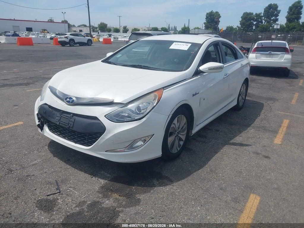 KMHEC4A47DA101263 2013 HYUNDAI SONATA HYBRID photo no. 2