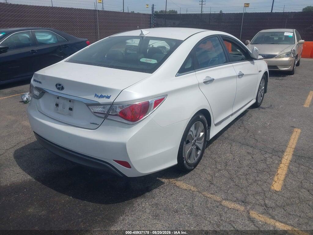 KMHEC4A47DA101263 2013 HYUNDAI SONATA HYBRID photo no. 4