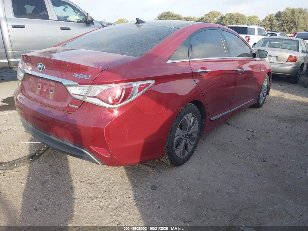 KMHEC4A4XDA085740 2013 HYUNDAI SONATA HYBRID photo no. 4
