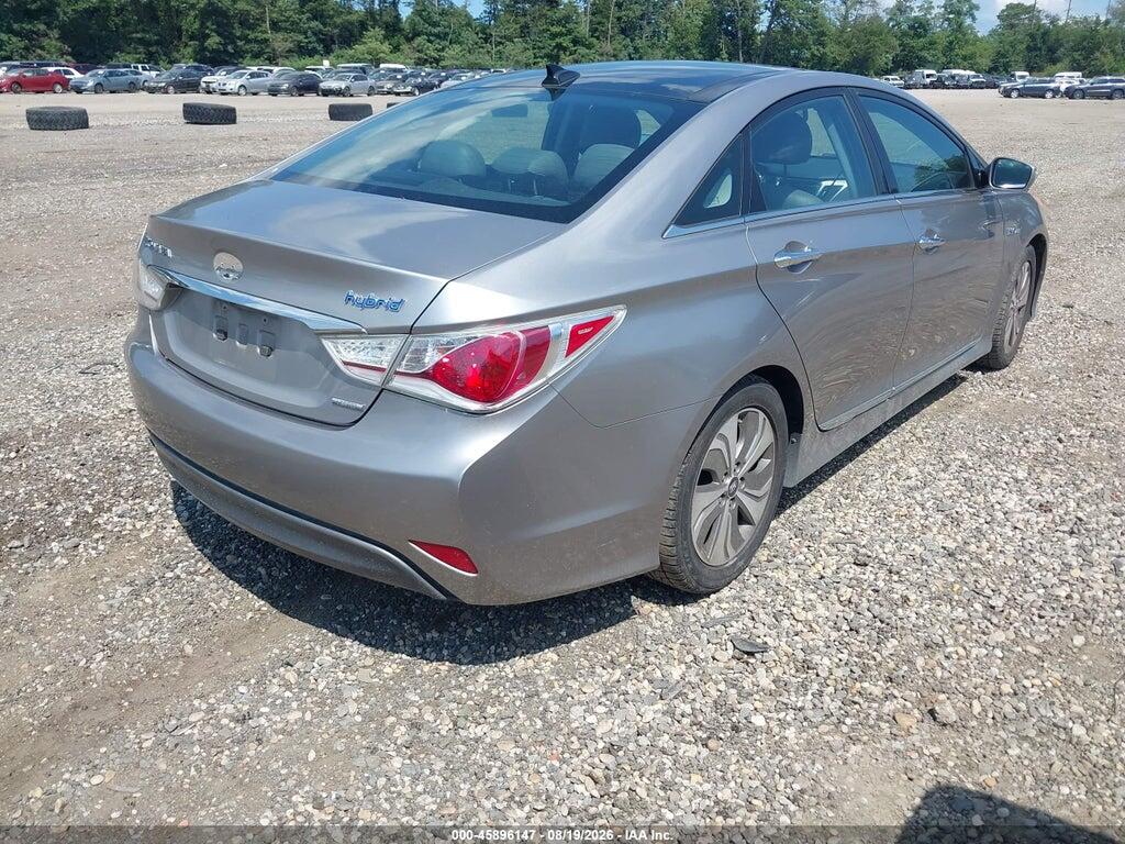 KMHEC4A43DA067841 2013 HYUNDAI SONATA HYBRID photo no. 4