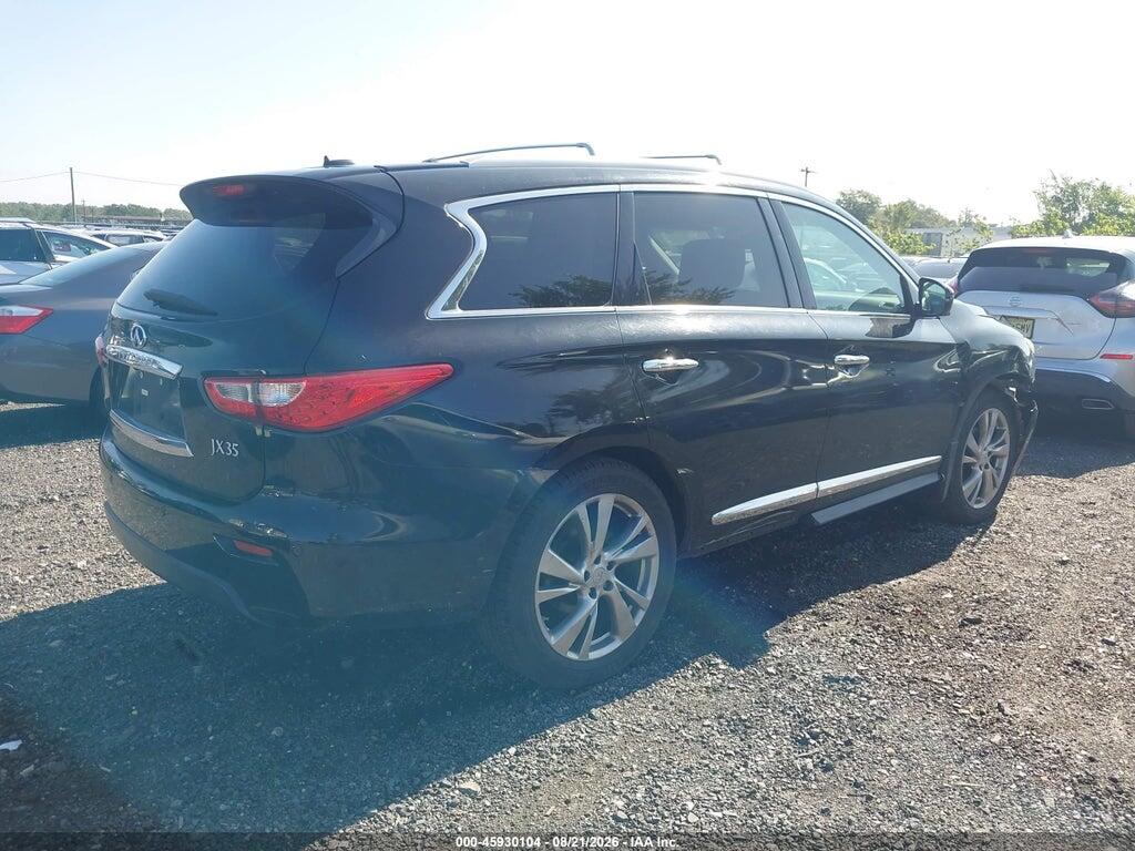 5N1AL0MM9DC338747 2013 INFINITI JX35 photo no. 4