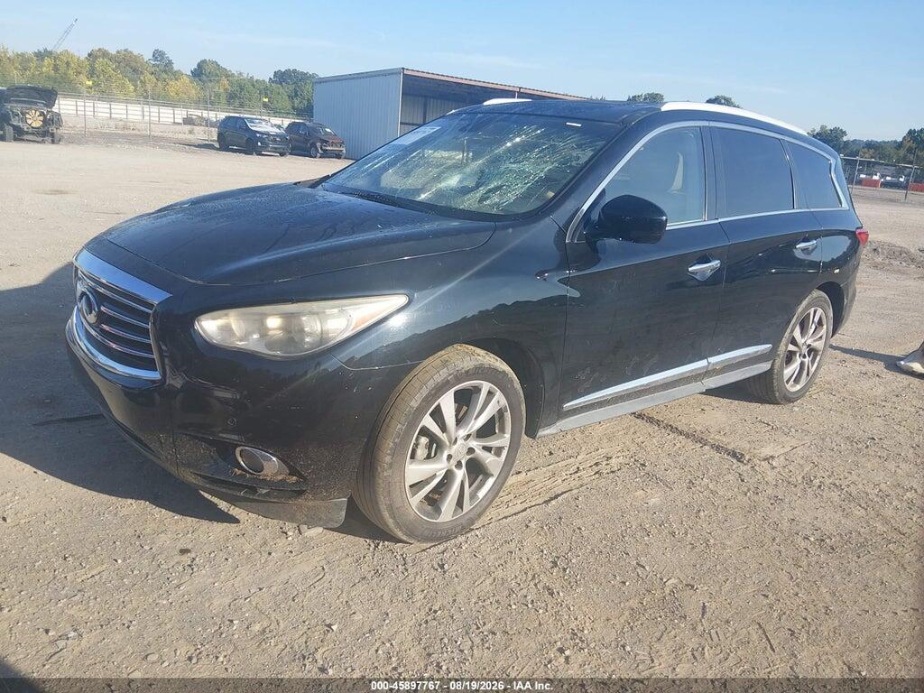 5N1AL0MM3DC301628 2013 INFINITI JX35 photo no. 2