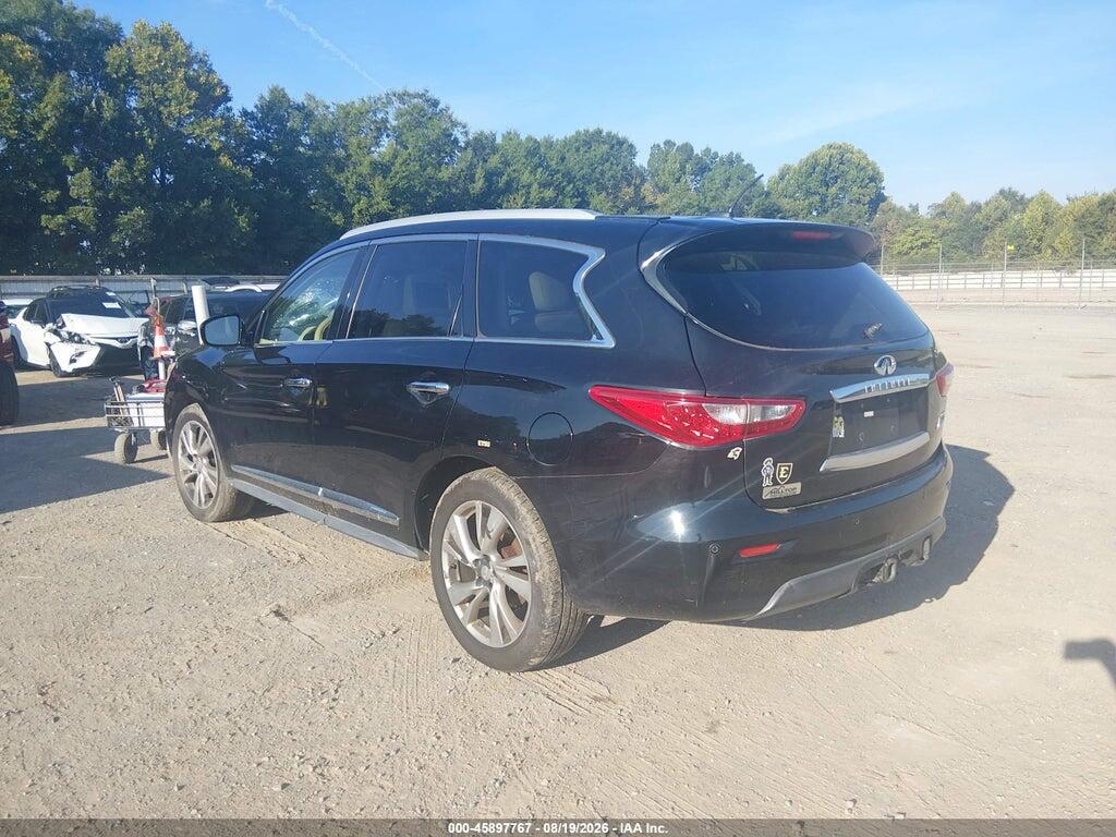 5N1AL0MM3DC301628 2013 INFINITI JX35 photo no. 3