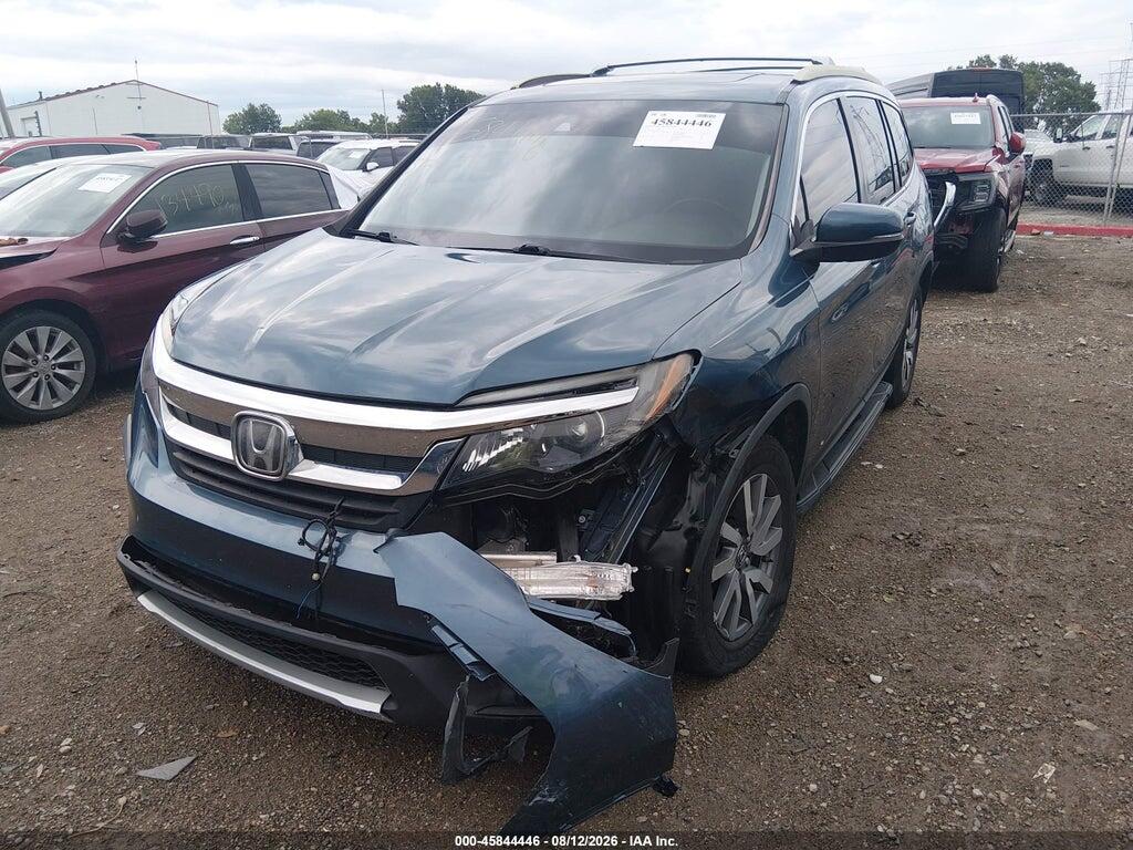 5FNYF6H57KB019458 2019 HONDA PILOT photo no. 2