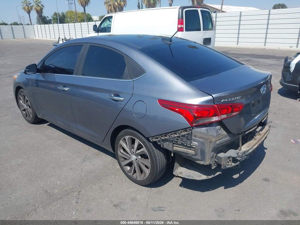 3KPC34A3XKE068627 2019 HYUNDAI ACCENT photo no. 3