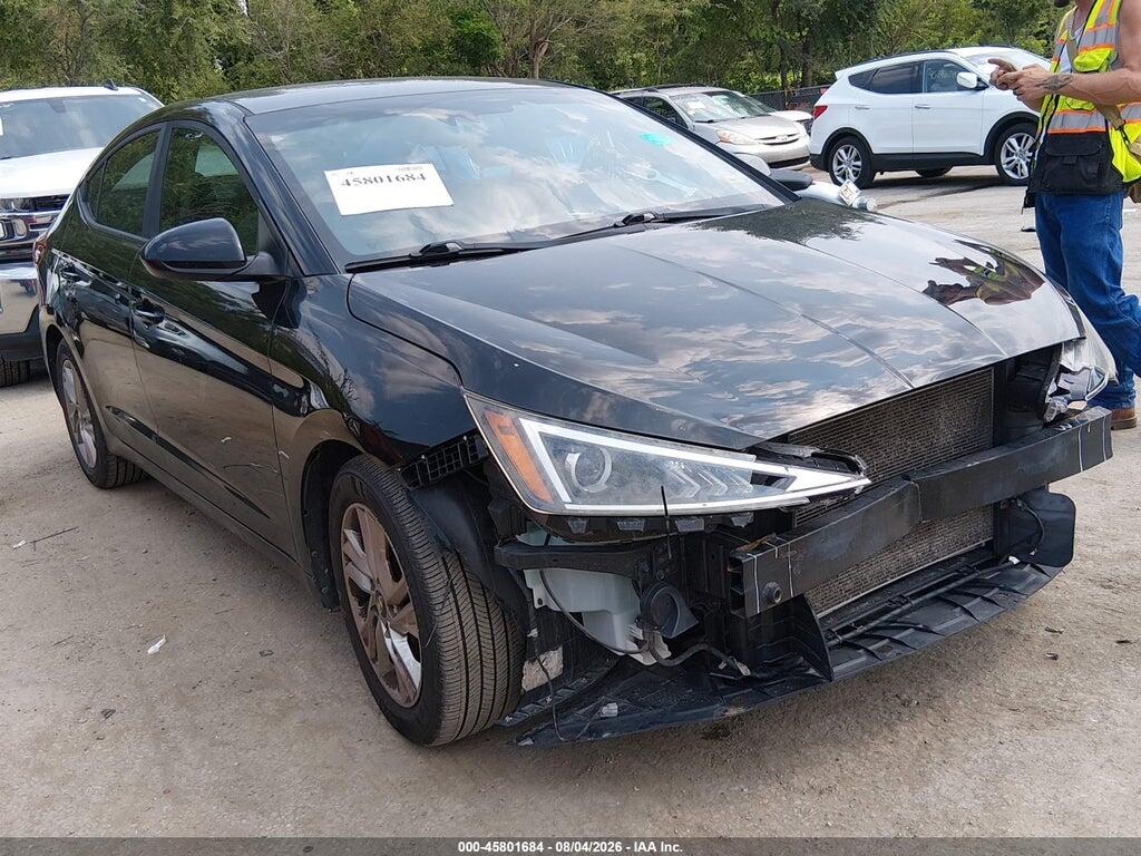 2019 HYUNDAI ELANTRA KMHD84LF5KU771059