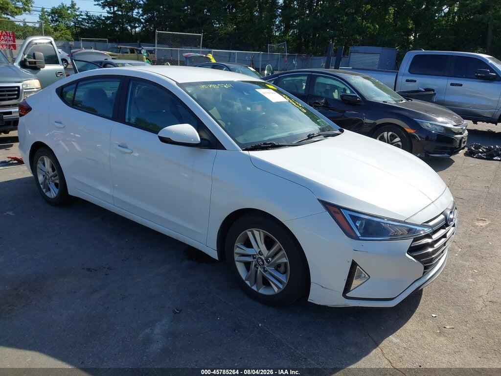 2019 HYUNDAI ELANTRA 5NPD84LF4KH464271