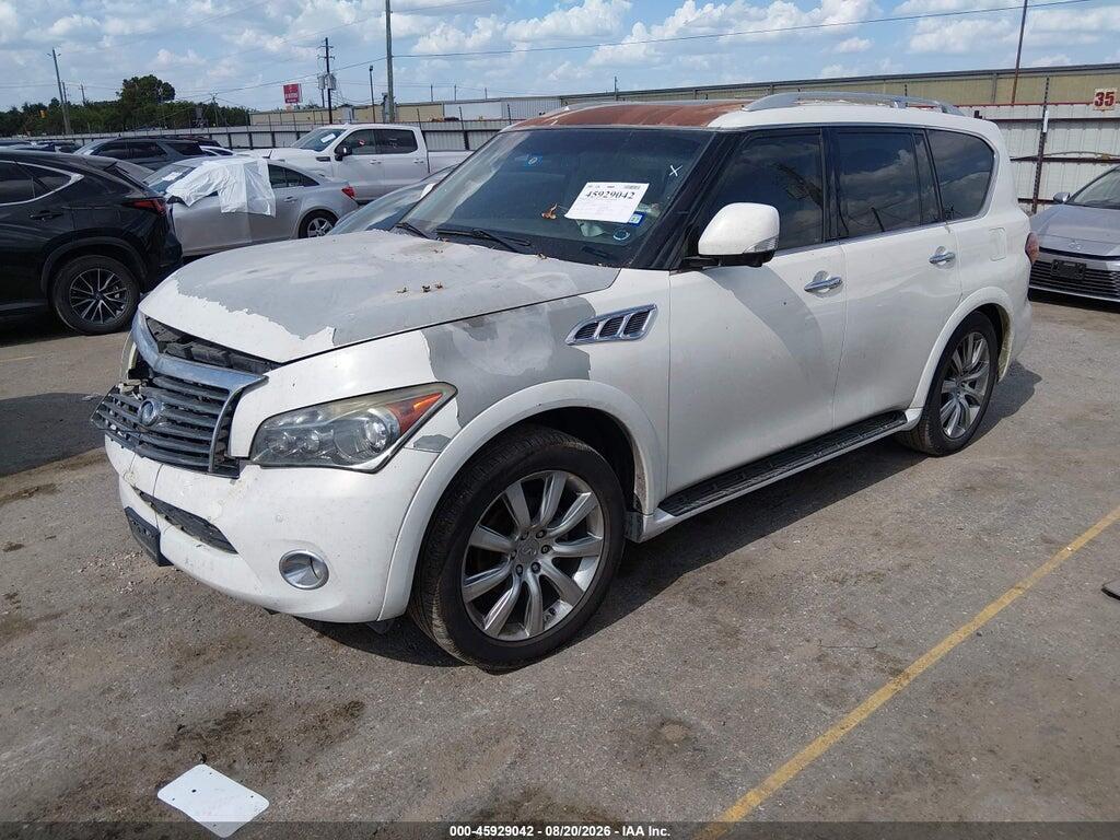 JN8AZ2ND8D9730164 2013 INFINITI QX56 photo no. 2