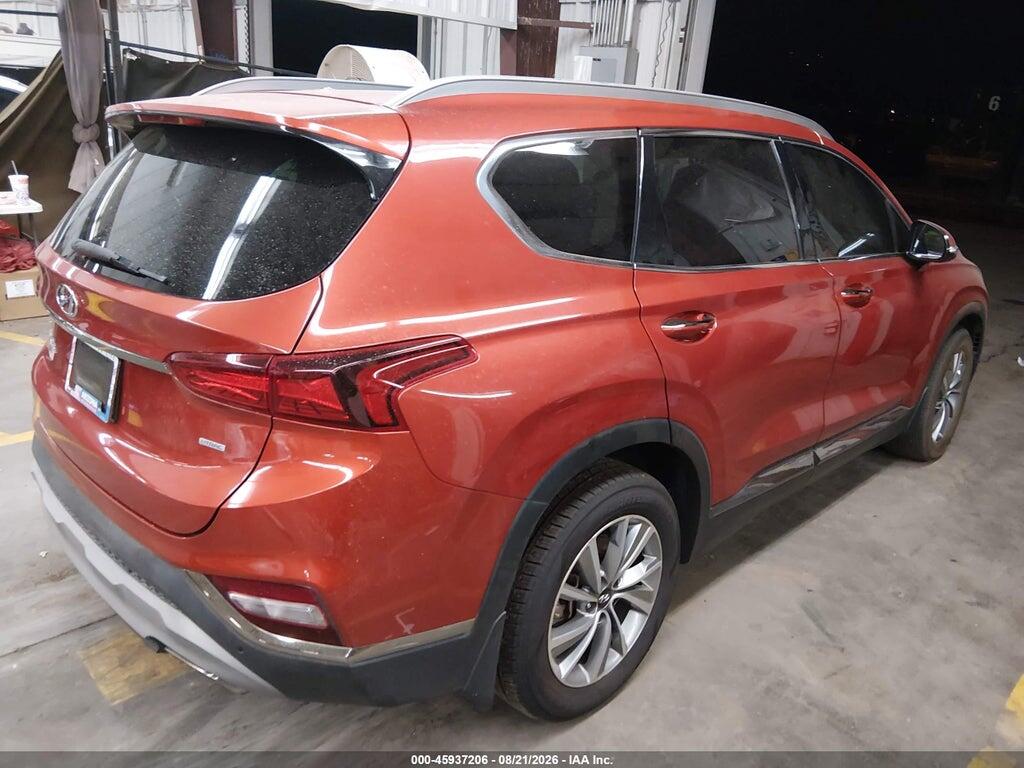 5NMS5CAD6KH134639 2019 HYUNDAI SANTA FE photo no. 4