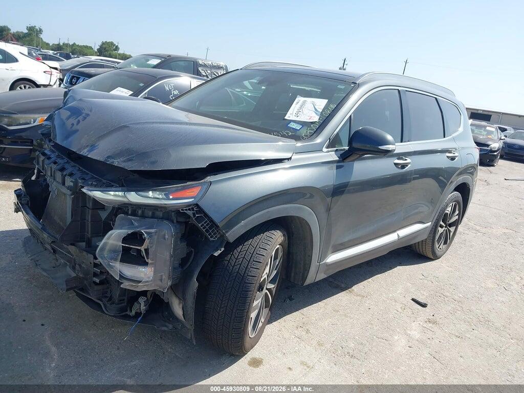 5NMS53AA1KH094542 2019 HYUNDAI SANTA FE photo no. 2