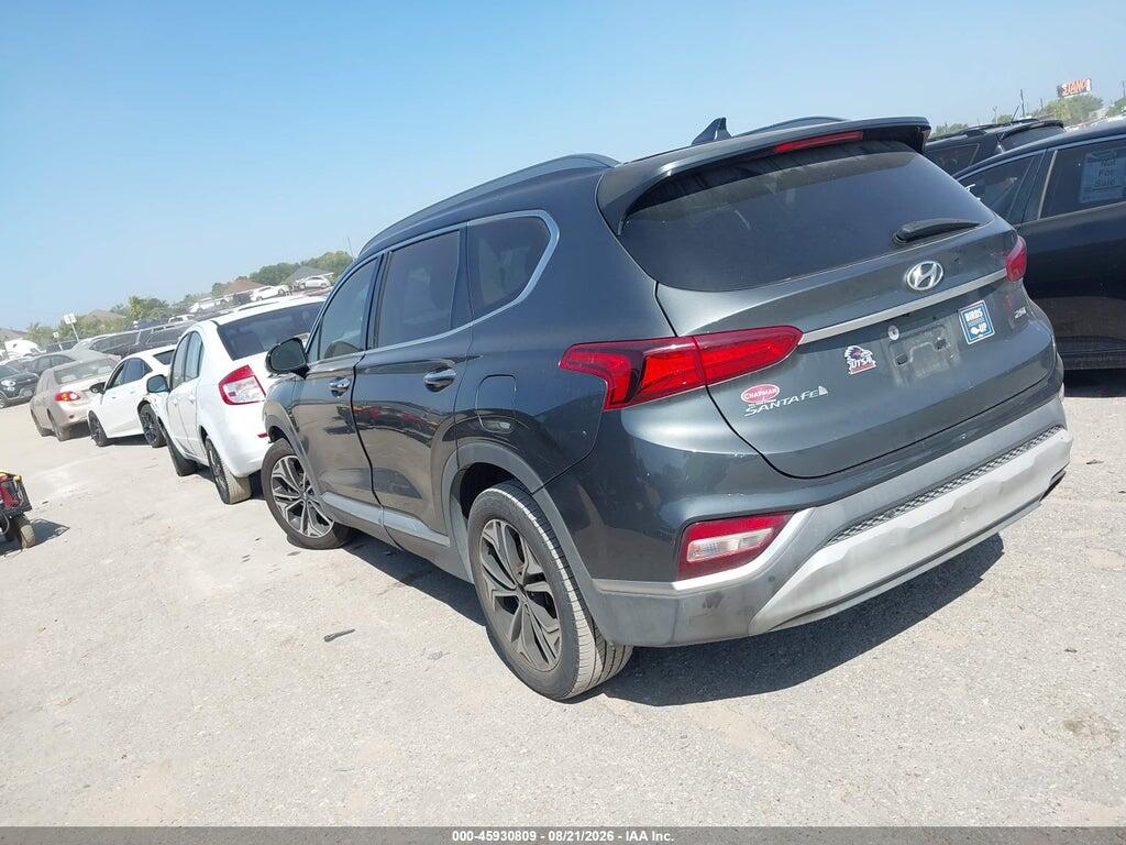 5NMS53AA1KH094542 2019 HYUNDAI SANTA FE photo no. 3