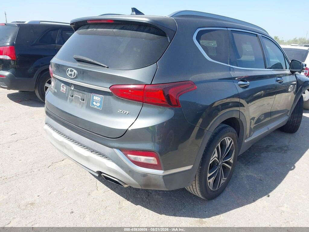 5NMS53AA1KH094542 2019 HYUNDAI SANTA FE photo no. 4