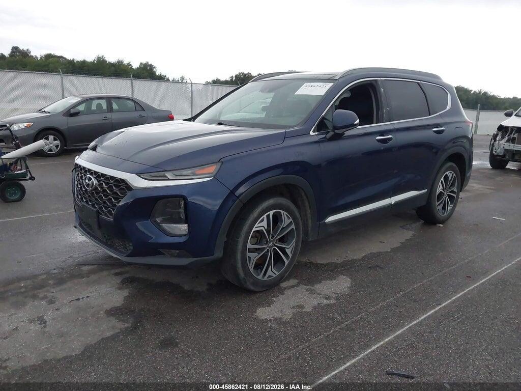 5NMS5CAA8KH127732 2019 HYUNDAI SANTA FE photo no. 2