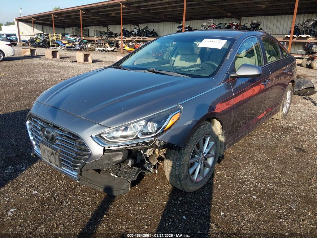 5NPE24AF4KH814877 2019 HYUNDAI SONATA photo no. 2