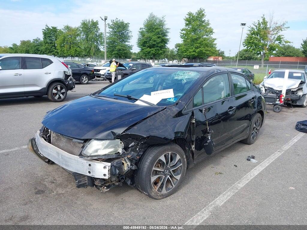 2HGFB2F86EH542365 2014 HONDA CIVIC photo no. 2
